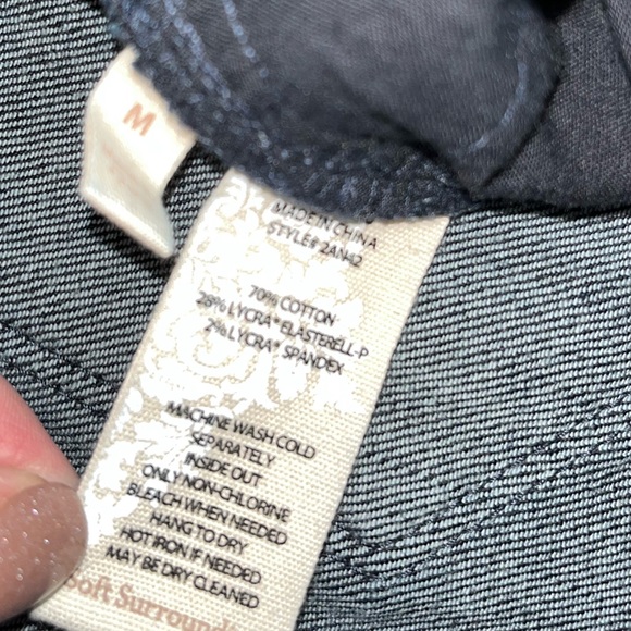 Soft Surroundings Jeans Size Medium - Picture 3 of 5